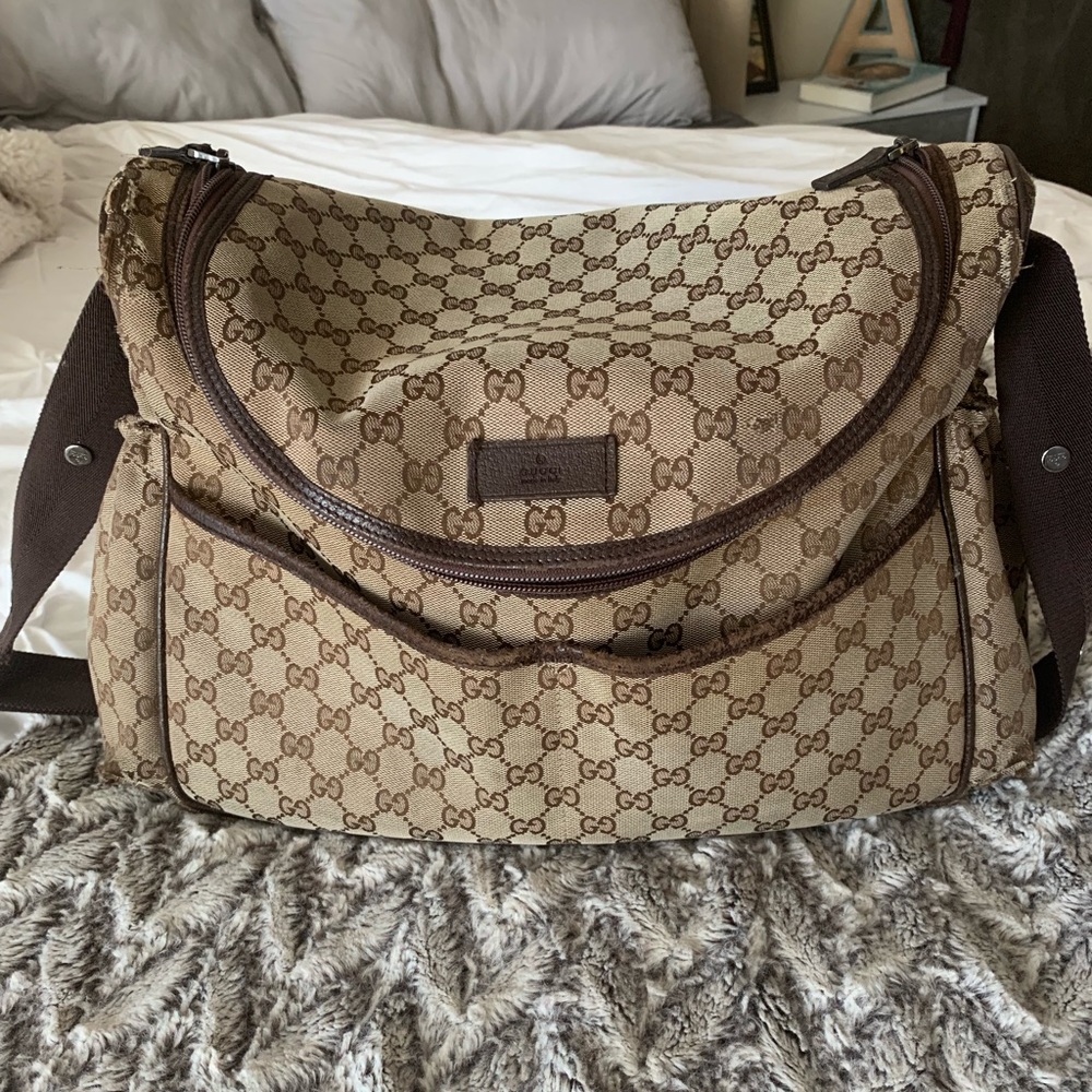 Gucci Tote Diaper Bag